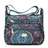 Pealwel Women Shoulder Handbag Roomy Multiple Pockets Bag Ladies Crossbody