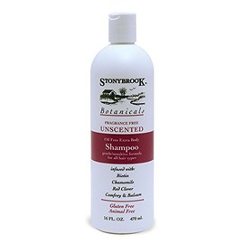 Pack of 1 x Stony Brook Shampoo Unscented - 16 fl oz