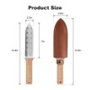 Berry&Bird Hori Hori Garden Knife with Leather Sheath, Premium Gardening