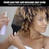 4 Pieces Combs, Anti-Static Comb, Retro Comb, Wide Toothed Comb