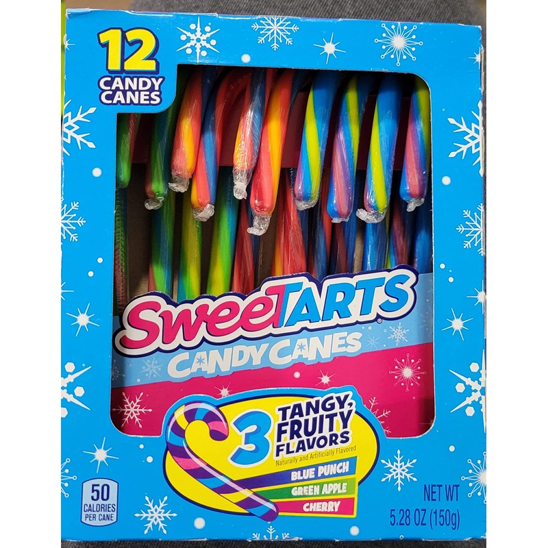 Sweetarts Candy Canes 12ct.