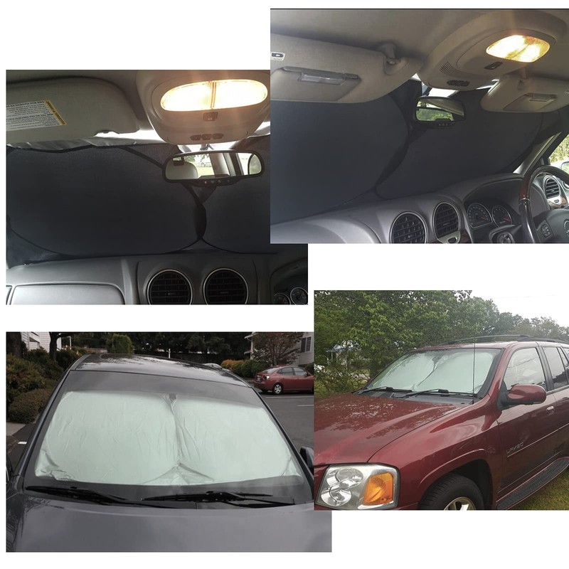 KEGILUH Front Sun Shade for Suzuki Solio & Bandit MA46S