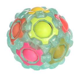 Aurora® Toys Engaging Toys Rainbow Puzzle Ball Toy - Endless Fun - Screen-Free Entertainment - 4 Inches