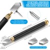 Mudder 6 Pieces Glass Cutter Tool Set Includes Pencil Style