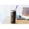 EcoVessel Metro-16oz/473ml Triple Insulated Stainless Steel Hot or Cold Drinking
