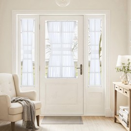 Fvonzn 4 Pack Small Spring Tension Curtain Rod 12 to 20 Inch, Mini DIY Spring Tension Rods No Drill for Slim Window Cupboard Closet, White