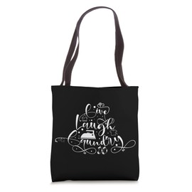 Laundry Funny Was Clothes Washing Machine Fun Quote Tote Bag