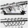 Binder Rings,40Pcs 30mm/1.2 inch Loose Leaf Binder Rings Nickel Plating,