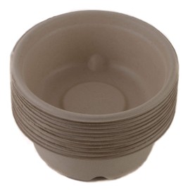 [25 PACK] 12oz Round Disposable Compostable Bowls with Lids Natural Sugarcane Bagasse Bamboo Fibers Sturdy Eco Friendly Environmental Paper Plastic Bowl Alternative Tree Free