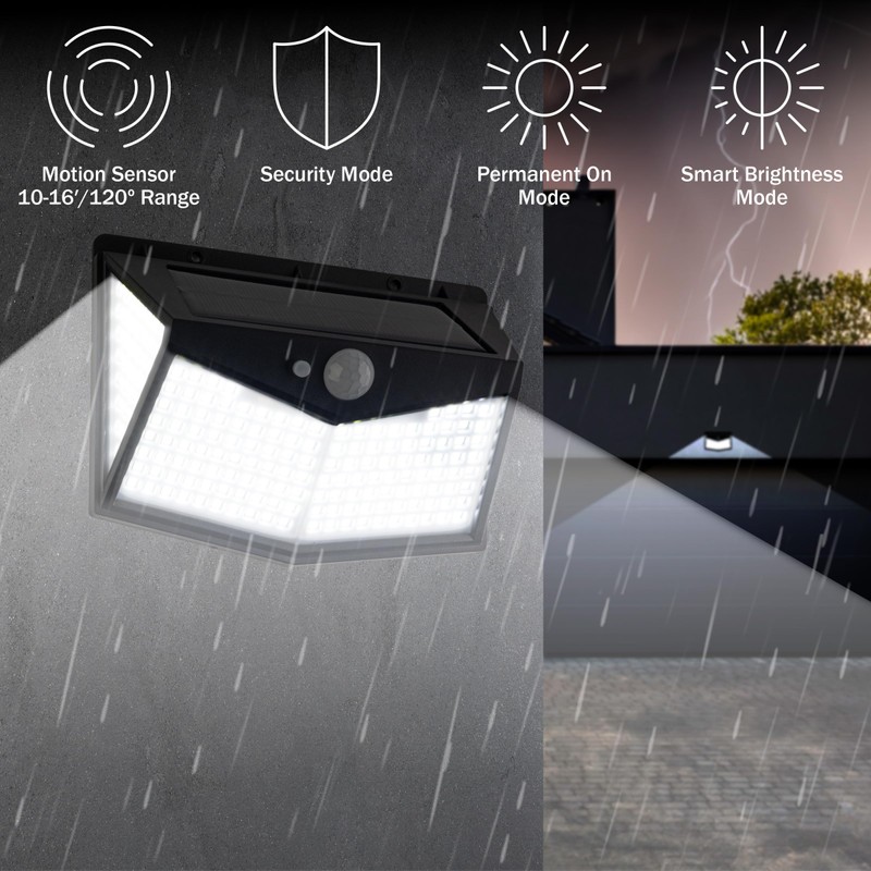 Pure Garden Outdoor Solar Lights 2-Pack