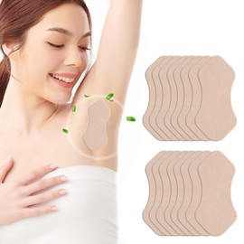 Almohadillas para El Sudor de Las Axilas, 20 Piezas, Almohadillas para El Sudor de Las Axilas Autoadhesivas Invisibles, Desechables, Antitranspirantes, Almohadillas Antitranspirantes Antitranspir