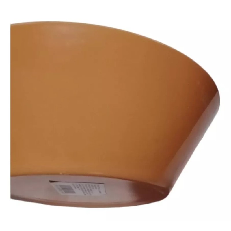 plasticos genericos Plato Hondo Pozolero Melamina Diseño De Barro Incluye