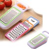 Buaak Cheese Grater with Plastic Container, 4 in 1 Cheese