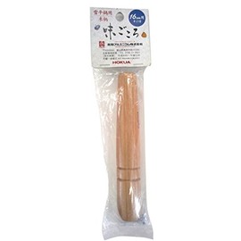 Hokuriku Aluminum HP65-Z1690 Wooden Handle for Snowy Pans, 6.3 inches (16 cm), Natural Wood, Made in Japan, "Loved by Akasaka's Famous Store Kisuki" Replacement Handle