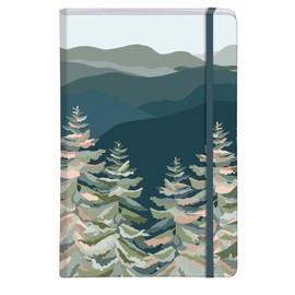Clairefontaine La Vie en Vosges 83494C Notebook with Hard Cover DIN A6 10.5 x 14.8 cm 48 Sheets Blank with Elastic Closure Assorted Designs Pack of 1