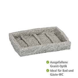 Wenko 20439100 Soap Dish Granite