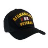 Hawkins Military Afghanistan Veteran Hat (Black Classic Ball Cap)