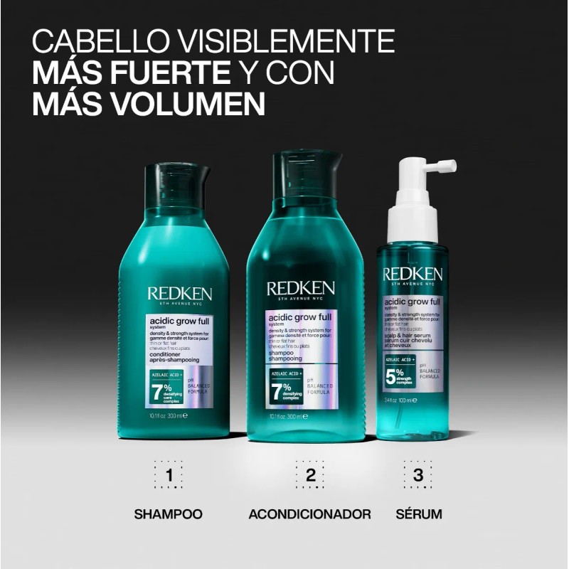 Acondicionador Voluminizador Acidic Grow Full 300 Redken