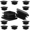 LifCratms 12 Pack 1-1/4 Inch (32mm) Square Plastic Plug, Square