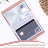 2 Pieces Of Pu Leather Card Bag, Card Storage Supplies,