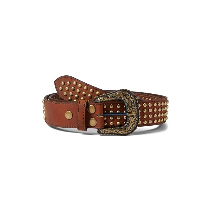 Ariat Gold Studded Brown SM (30" Waist)