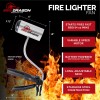 BBQ DRAGON BBQ Charcoal Fan Rechargeable Clamp on Brand New!