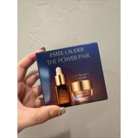 Estee Lauder The Power Pair Repair Serum 7ml+ Moisturizer 7ml Mini Skincare Set