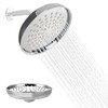 Hibbent 9 Inch Traditional Fixed Large Shower Head Chrome, Solid