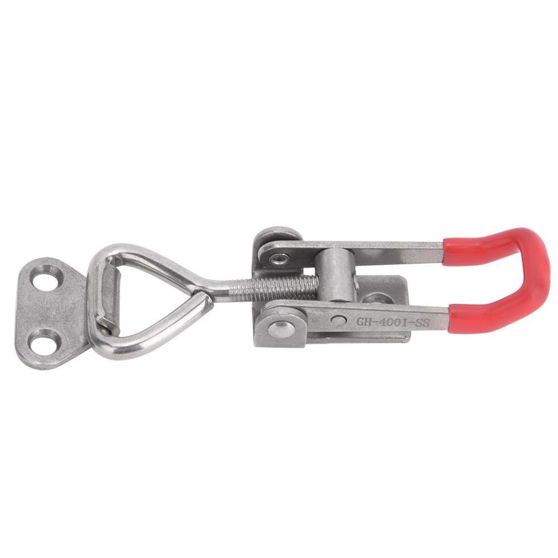 2Pcs Adjustable Toggle Clamp 304 Stainless Steel Toggle Catch Latch