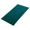Lashuma Linz Bath Mat Green Opal Fluffy Terry Cloth 50
