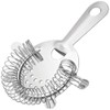 BarBits 4 Prong Cocktail Strainer - Professional Stainless Steel Hawthorne