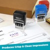 maxmark Max Dater SELF-INKING Frase sello de fecha - Tinta