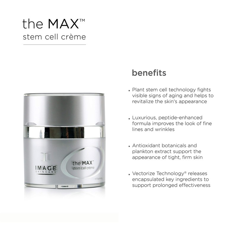 IMAGE Skincare The Max Stem Cell Crème with VT, 1.7