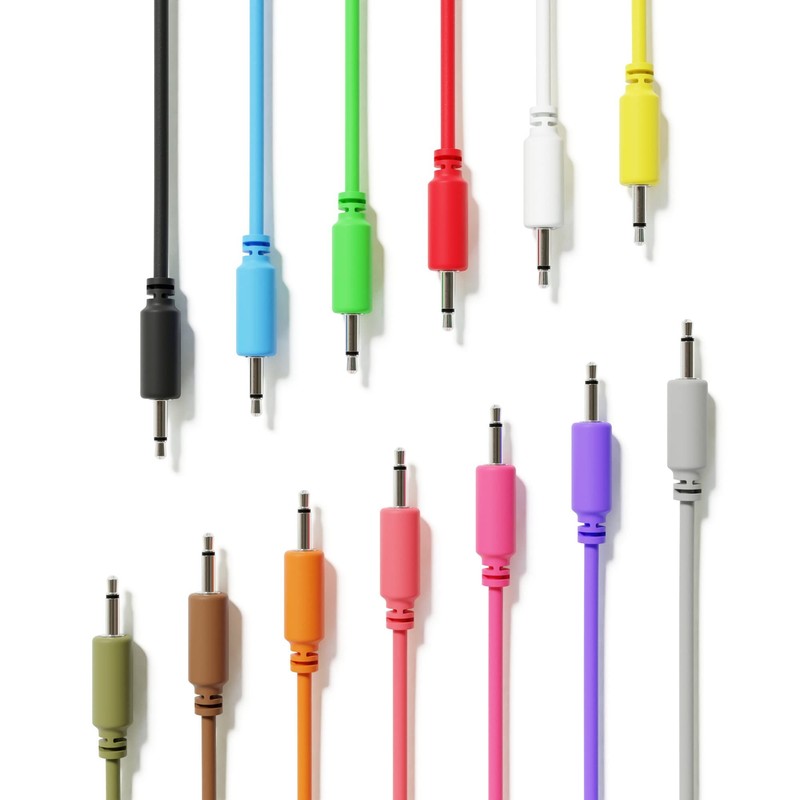 ExcelValley - Mono Modular Patch Cables TS 3.5mm 1/8 inch
