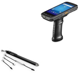 BoxWave Stylus Pen Compatible with Archer Handheld Data Terminal (5.2 in) - EverTouch Capacitive Stylus, Fiber Tip Capacitive Stylus Pen - Jet Black