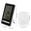 Wireless Electronic Thermometer Indoor Outdoor Home Digital Weather Station Clock