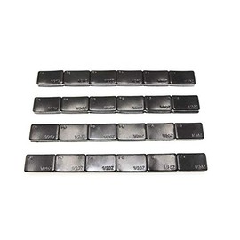 ACCRETION 1/2 Oz Black Adhesive Backed Wheel Weights,48 pcs (24 Oz Pack)