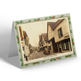 CHRISTMAS CARD - Vintage Essex - The Sun Inn, Saffron Walden (b)