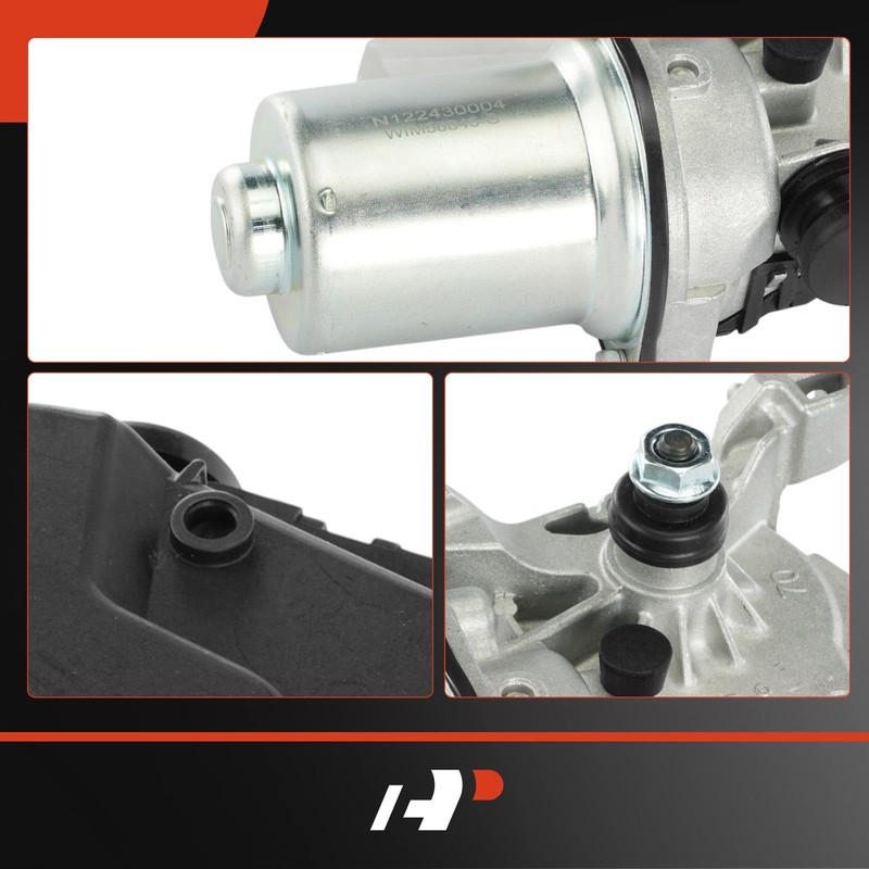 A-Premium Front Windshield Wiper Motor Compatible with Land Rover Discovery