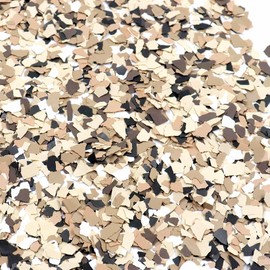 Epoxy Floor Flakes 2Lb, Decorative Floor Coating Flakes for Epoxy Flooring Surfaces Epoxy Flakes for Garages & Workshops, Commercial Spaces, Industrial Areas, Residential Use