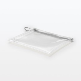 MUJI OHG73A3S TPU Clear Case Clear Approx. 6.3 x 7.7 inches (16 x 19.5 cm)