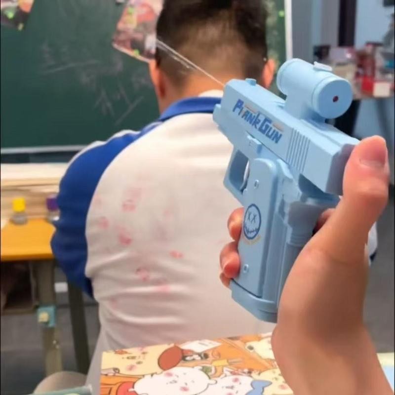 Summer Creative Double-Sided Reverse Water Gun Prank Tactical Dual-Spray Mini