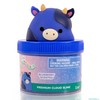 Original Squishmallows Ingrid The Cow Premium Cloud Slime, Blueberry-Scented, 8