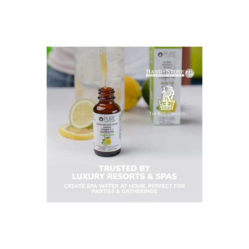 Pure Inventions- Antioxidante Vitamina C Electrolitos Sabor a Lima Limón