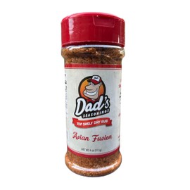 Dad's Seasonings – Top Shelf Dry Rub – Asian Fusion Rub & Seasoning – 4 OZ Net Wt
