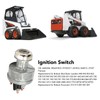 Engine Ignition Switch, Ignition Switch Lock with 2 Keys, Ignition