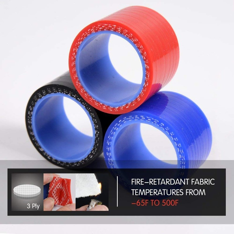 Silicone Radiator Hose Piping Kit Clamps Replacement For HONDA PRELUDE