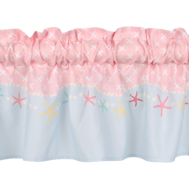 Bedtime Originals Ocean Mist Window Valance, Multicolor