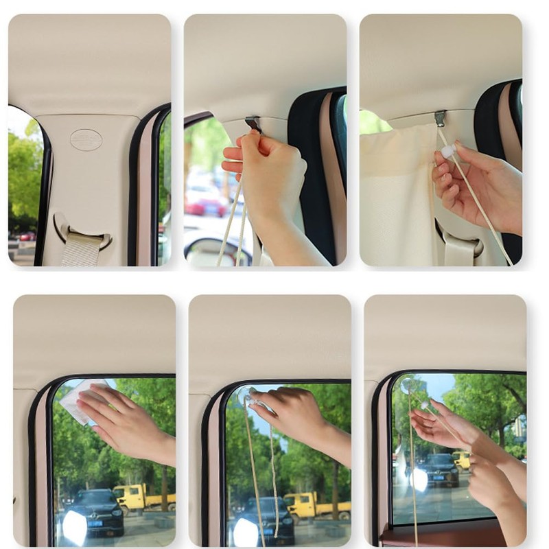 Yolrky Car Curtain, Sun Shade, Sleeping Goods for Sleeping in