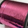 Purple Glitter Metallic Yarn Wide Flat Crochet Yarn Sliver Knitting